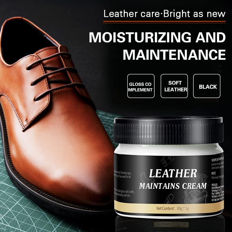 Shoe Polish Cream - 100 مللي وكيل العناية بالجلد للجلود
