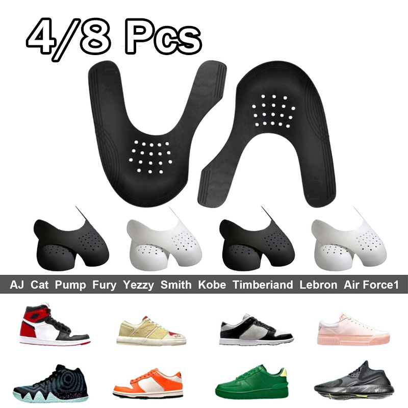 Crease Protector Toe - 4/8 قطع واقيات تجعيد الأحذية لمنطقة