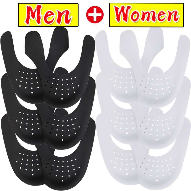 Crease Protector Toe - 5 أزواج من واقي رأس الحذاء