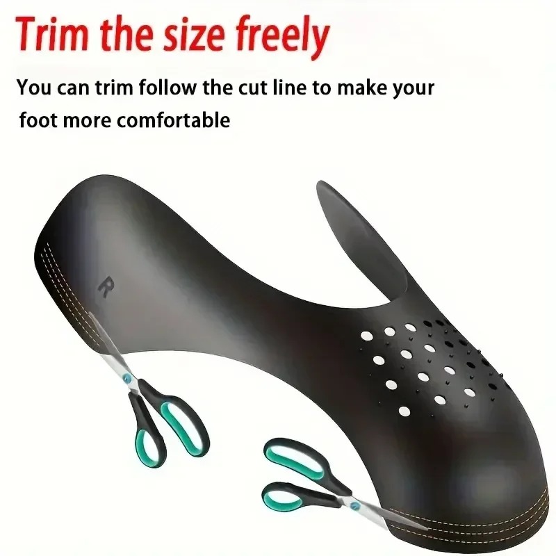 4 قطع واقي أحذية مضاد للتجاعيد - مراجعة Crease Protector Toe وسعره