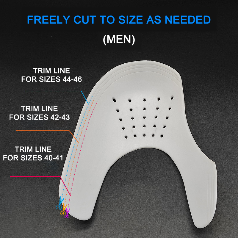 حذاء رياضي كاجوال مضاد للتجاعي - مراجعة Crease Protector Toe وسعره
