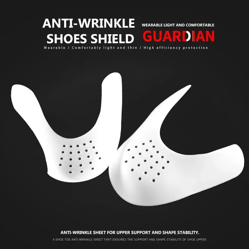 1 زوج جديد العناية بالأحذية حذ - مراجعة Crease Protector Toe وسعره
