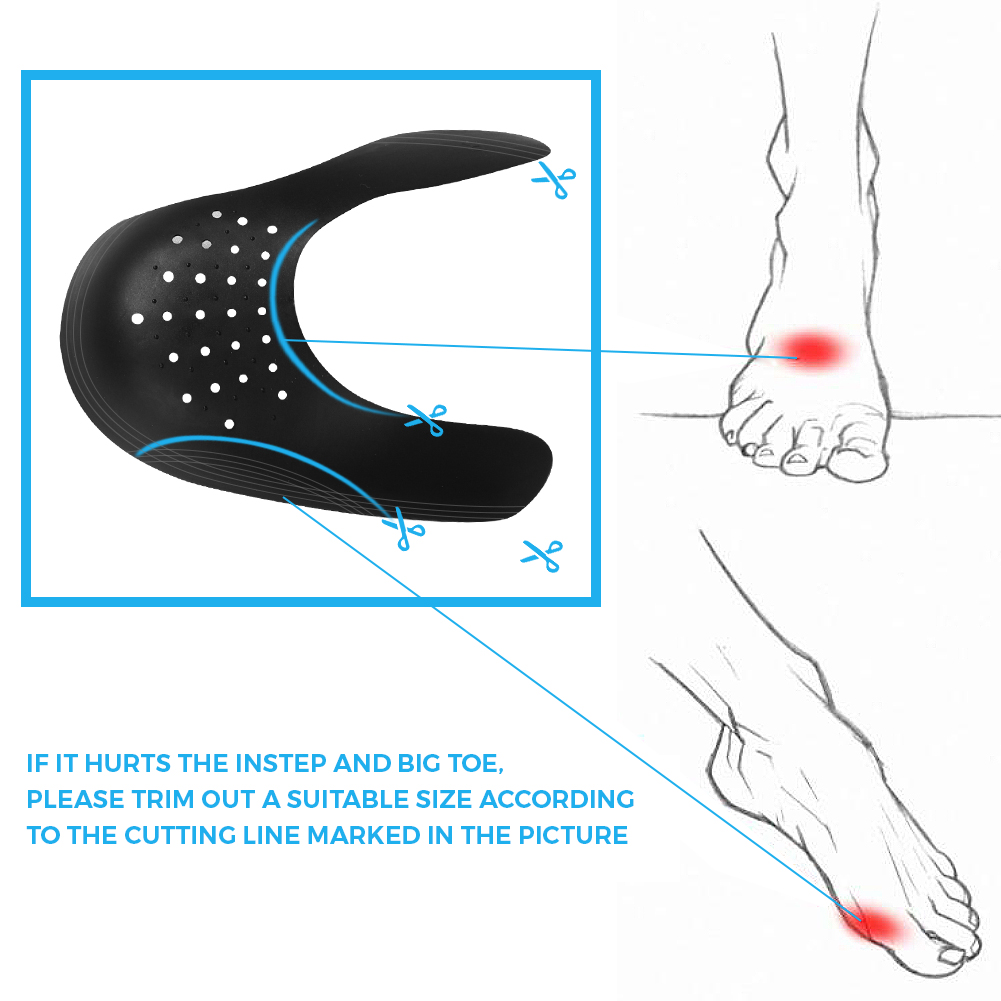 1 زوج أشجار الأحذية حذاء رياضة - مراجعة Crease Protector Toe وسعره