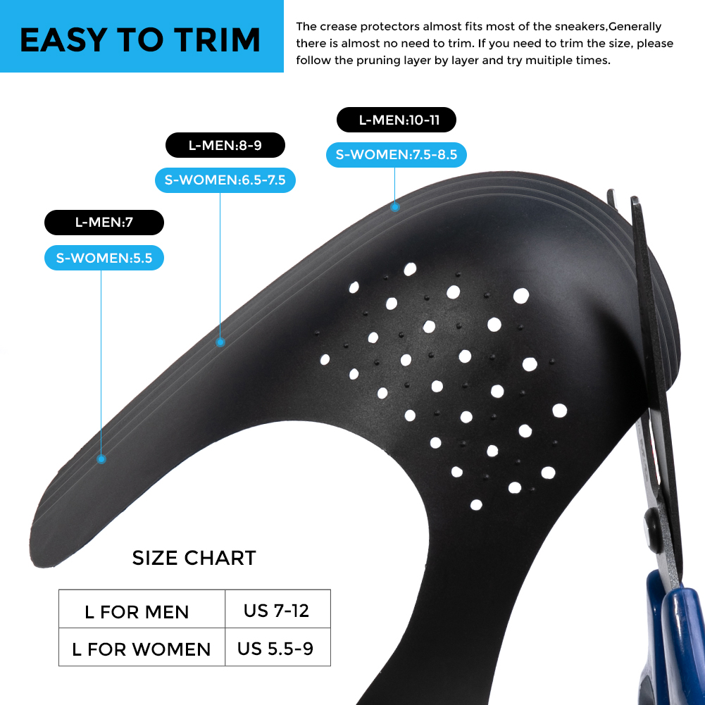 1 زوج أشجار الأحذية حذاء رياضة - مراجعة Crease Protector Toe وسعره