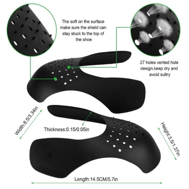 غطاء حماية من التجاعيد للأحذية - مراجعة Crease Protector Toe وسعره