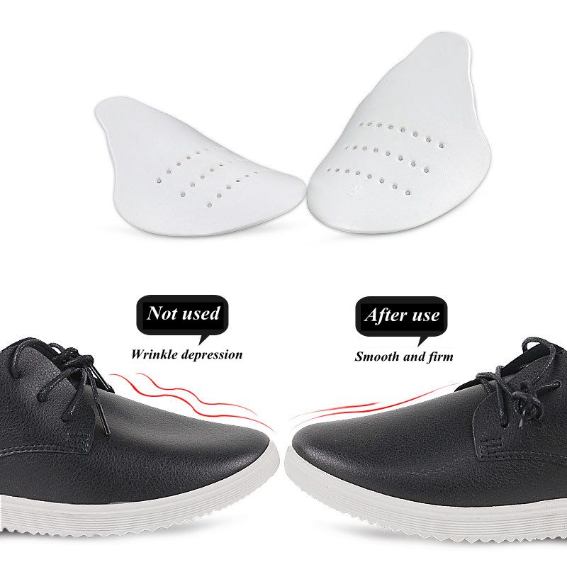 2 قطعة حذاء جلدي تو قبعات دعم  - مراجعة Crease Protector Toe وسعره