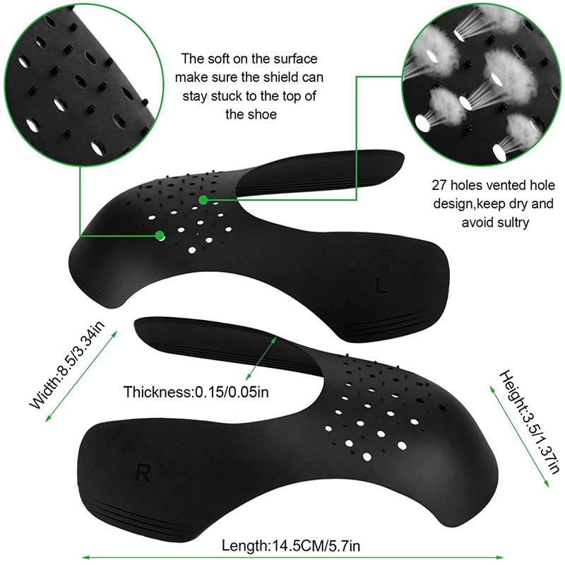 حذاء واقي للتجاعيد مضاد للتجاع - مراجعة Crease Protector Toe وسعره