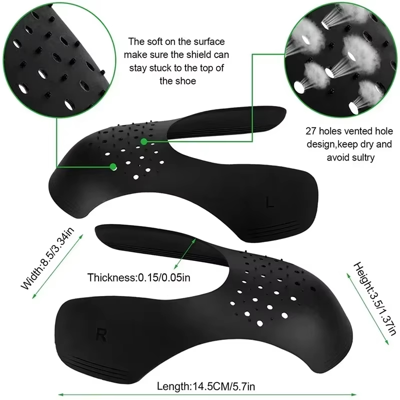واقي أحذية مضاد للتجاعيد لأطرا - مراجعة Crease Protector Toe وسعره