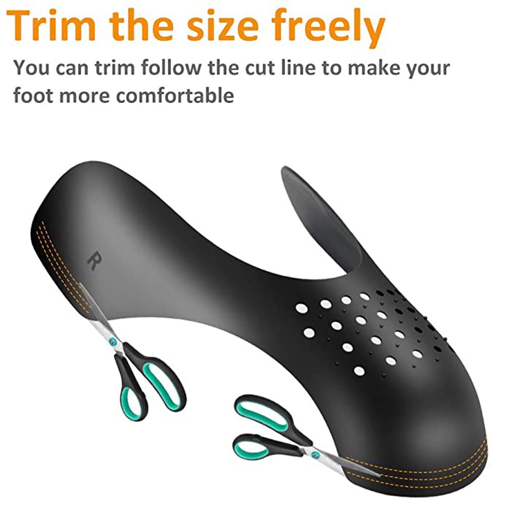 5 أزواج حامي أحذية مضادة للتجا - مراجعة Crease Protector Toe وسعره
